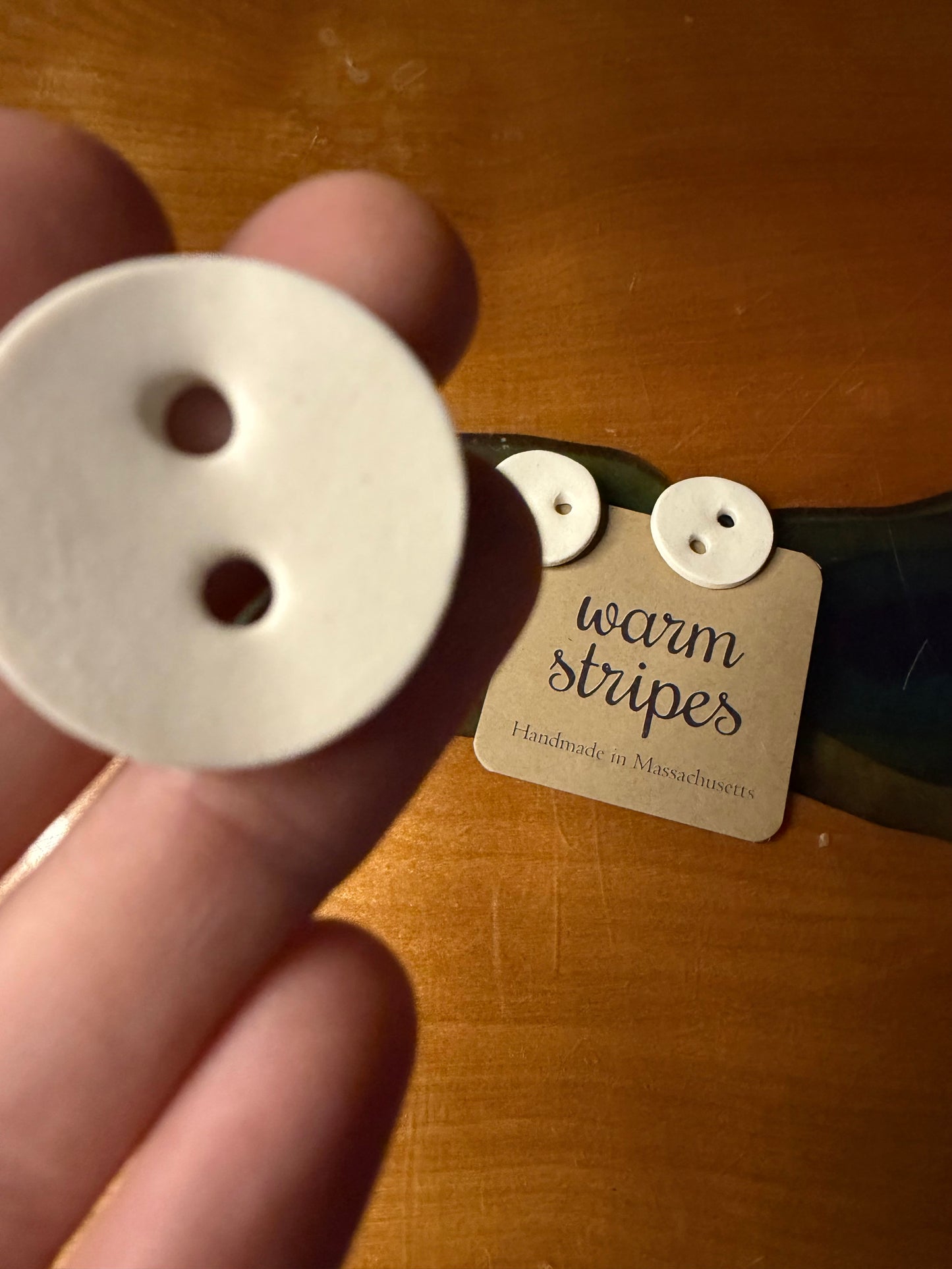 Nudie Porcelain Button