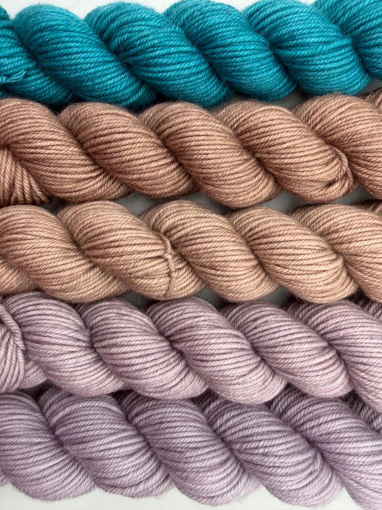 OOAK Thistle n Cerulean DK 50g Kit!