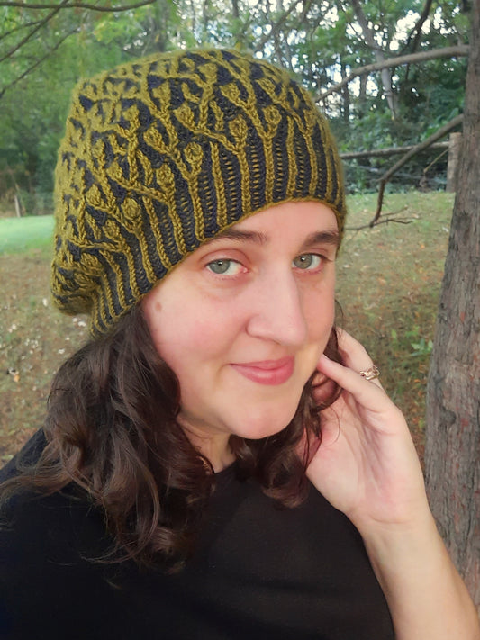 Synaptic Stitches Liana Hat!