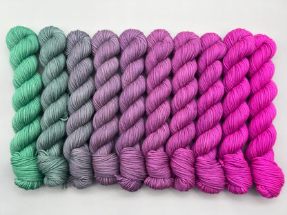 Spearmint/Fuchsia Melt