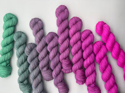 Spearmint/Fuchsia Melt