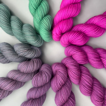 Spearmint/Fuchsia Melt