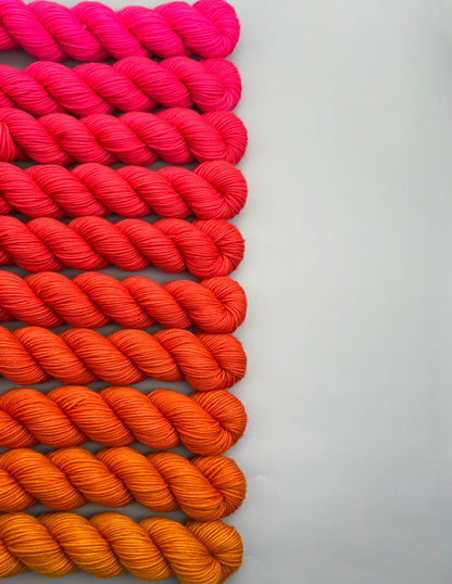 Hot Pink/Goldfish Melt