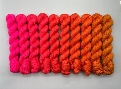 Hot Pink/Goldfish Melt