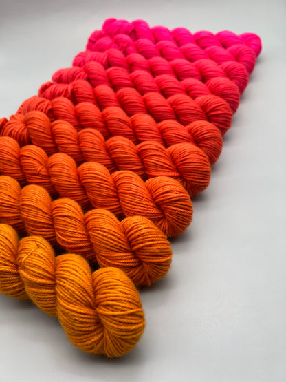 Hot Pink/Goldfish Melt