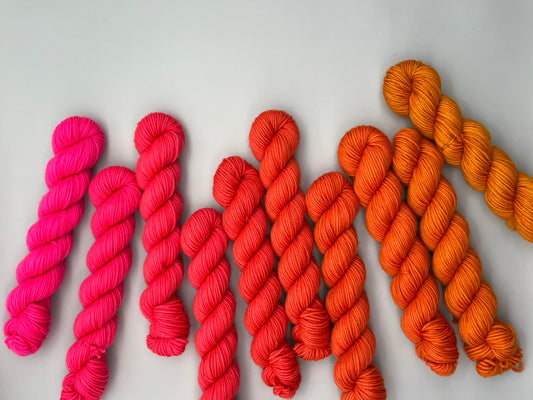 Hot Pink/Goldfish Melt