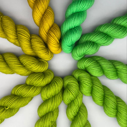 Gamboge/Spring Green Melt