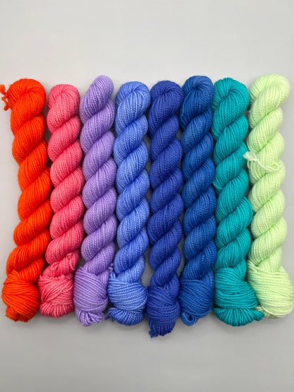 OOAK Punchy Mini Kit! Fingering